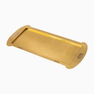 Argentor Brass Serving Plate, 1920s