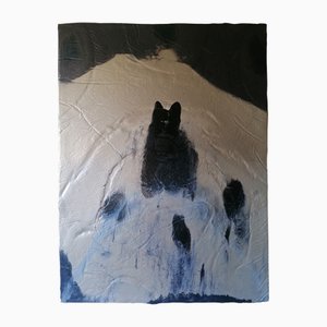 Stefano Mazzolini, Cat, 2019, Acrylic & Mixed Media