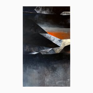 Sergiusz Powalka, Kurtkowiec I, 2024, Acryl auf Leinwand & Acryl