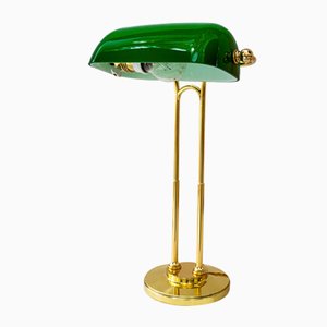 Lampe de Banquier Art Déco, Vienne, 1920s