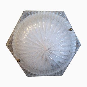 Lampada da parete o da soffitto vintage di Fischer-Leuchten, Germania, anni '80