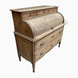 Antiker Schreibtisch mit Rollplatte, 1890er