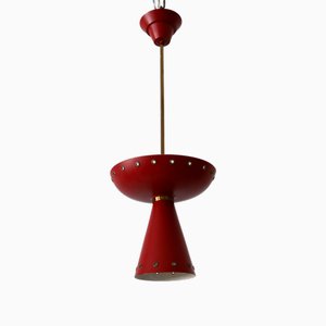 Mid-Century Modern Pendant Lamp by Bertil Brisborg, Sweden, 1950s