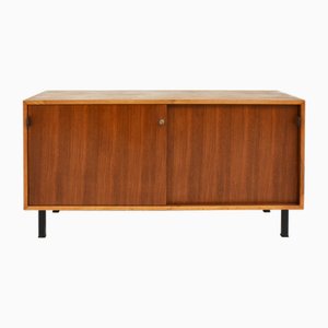 Small Sliding Doors and Back Finish Sideboard by Florence Knoll for Knoll Int., USA, 1961