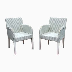 Set of Lloyd Loom Armchairs by Vincent Sheppard, 2000s