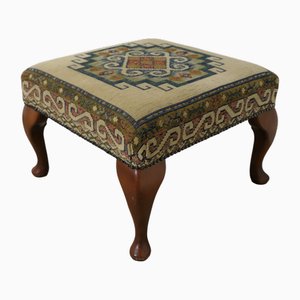 Vintage Arts and Crafts Foot Stool, 1960s