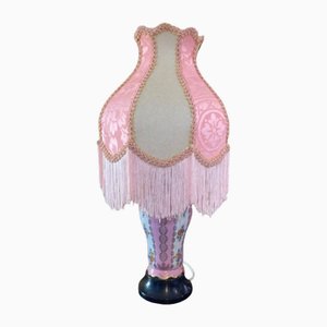 Vintage Table Lamp in Porcelain, 1940s