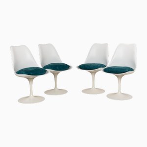 Plastic Tulip Chairs by Eero Saarinen for Knoll, 1961, Set of 4