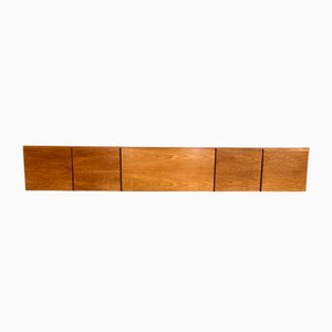 Free-Hanging Teak Sideboard, 1960s