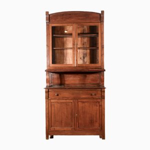 Vitrine Liberty à Double Corps en Sapin, 1920s