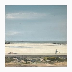 Roland Weber, Gravelines, 1979, Oil on Wood