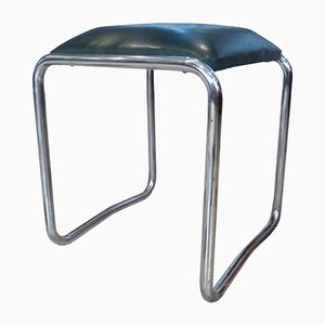 Tabouret Bauhaus en Acier Tubulaire de Mauser Werke, Allemagne, 1930s