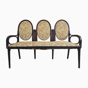 Divano in faggio e legno curvato di Thonet, Austria, fine XIX secolo