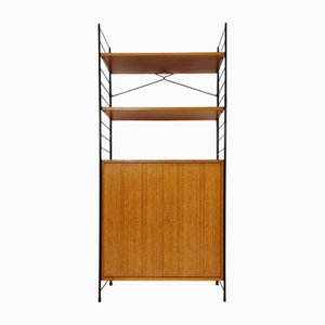 Free Standing String Shelf-System in Teak from WHB Germany, 1950s