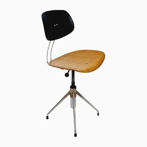 Bauhaus German Swivel Chair Model by Egon Eiermann for Wilde & Spieth 1950s