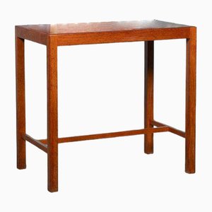 Vintage Side Table in Teak and Oak, 1960s