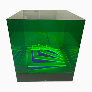 James Riviere, Teo's Cube, 1970s, Acrylic