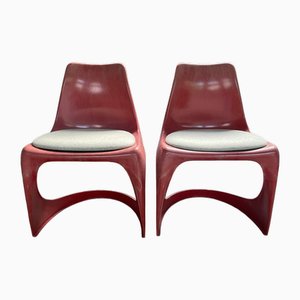 Vintage Design Stühle von Steen Ostergaard für Cado, 1971, 2er Set