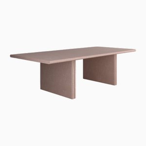 Jacques Pearl Grey Dining Table in Birds Eye Maple by Fred&Juul
