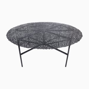 Jean Cast Butterfly Dining Table in Blackened Bronze by Fred&Juul