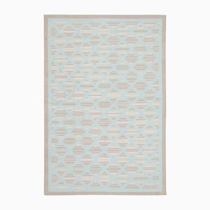 Flachgewebter Dhurrie Teppich