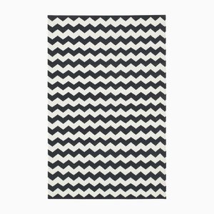 Flachgewebter Vintage Dhurrie Teppich