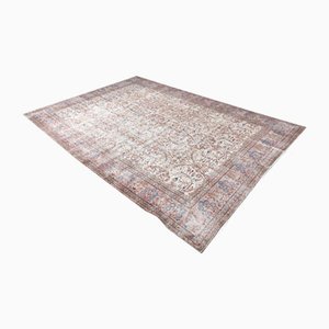 Vintage Cotton and Wool Rug