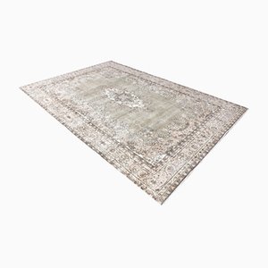 Vintage Turkish Handmade Wool Rug