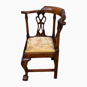Chaise d'Angle pour Enfant Géorgienne en Noyer, 1790