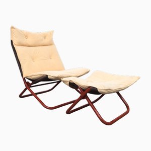 Offener Klappsessel von Jan Dranger & Johan Huldt für Innovator, 1970er