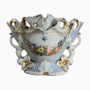 Grand Vase Antique en Verre