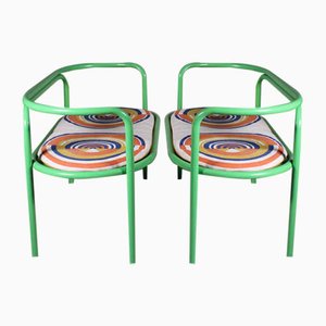 Set of Benches with Cushions by Gae Aulenti for Locus Solus