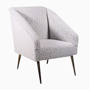Italian Armchair in Boucle