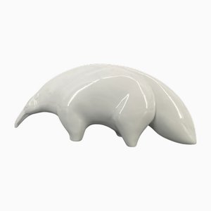 Porcelain Figure of an Anteater by Ljubisa Misic for Goebel, Germany, 1984