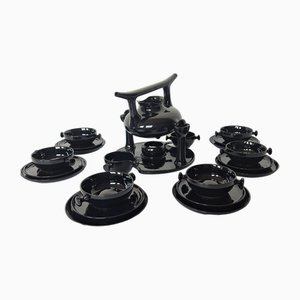 Tea Service for Six People by Luigi Colani, 1970s, Set of 23