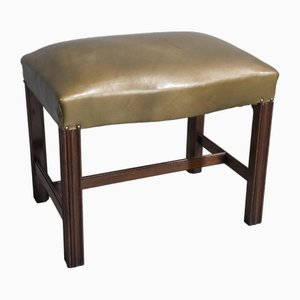 Georgian Leather Stool, 1790