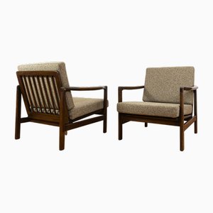 Mid-Century Clubsessel von Zenon Bączyk, 1960er, 2er Set