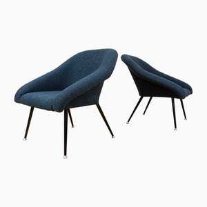 Set of Köln1 Armchairs by Veb Sitz Möbelwerke, Germany, 1970s