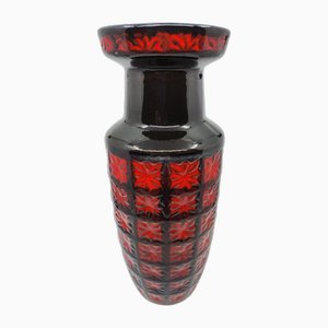 West German Vase in 2-Mesh Ceramic from Sheurich, Germany, 1970s