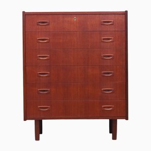 Dänische Kommode aus Teak, 1970er