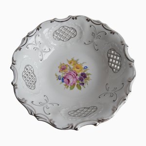 Decorative Bowl in Openwork Porcelain from Pirken Hammer, 1960s