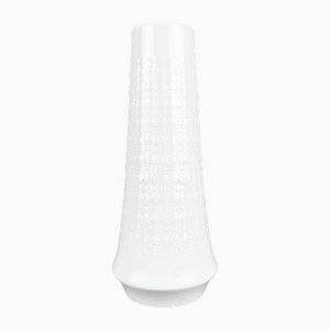 White Porcelain Vase attributed to Lorenz Hutschenreuther, Germany, 1960s