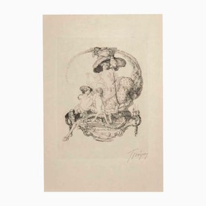 Fraz von Bayros, Bayros-Mappe III, 1913, Photographic Paper