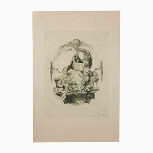 Fraz von Bayros, Bayros-Mappe III, 1913, Photographic Paper