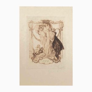 Fraz von Bayros, Bayros-Mappe III - Héliogravure, 1913