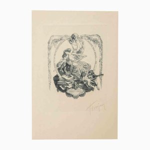Fraz von Bayros, Bayros-Mappe III, 1913, Photographic Paper