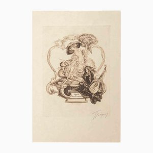 Fraz von Bayros, Bayros Portfolio III, 1913, Fotopapier