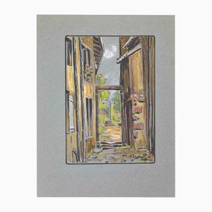 Unknown, Alley, Drawing, Mid-20th Century