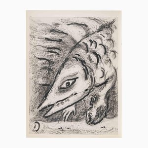 Marc Chagall, Jona and the Marine Monster, Héliogravure by Marc Chagall, 1960