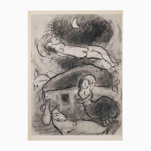 Marc Chagall, Sleep in the Moonlight, 1960, Photogravure